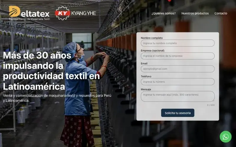 Web de Deltatex