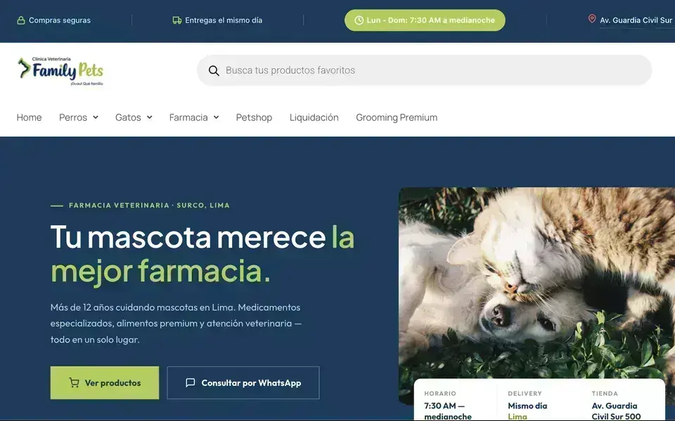 Portada de Family Pets